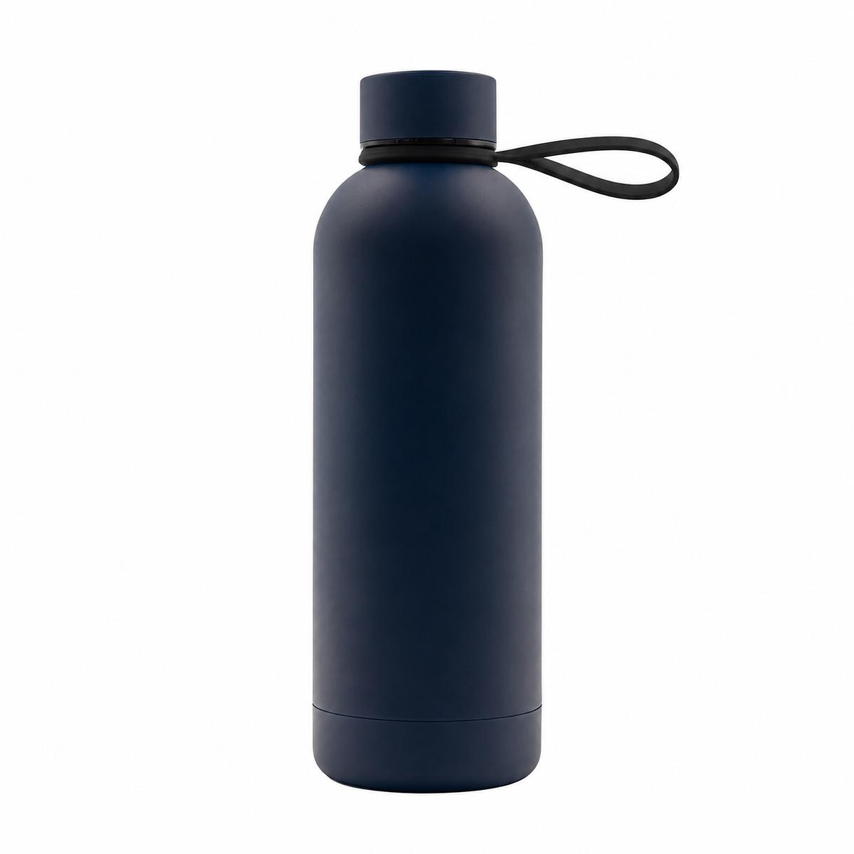 R08993.42 - 500 ml Mendoza Duo thermal bottle with handle, dark blue
