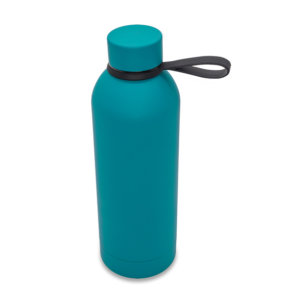 R08993.45 - 500 ml Mendoza thermal bottle with handle, sea blue