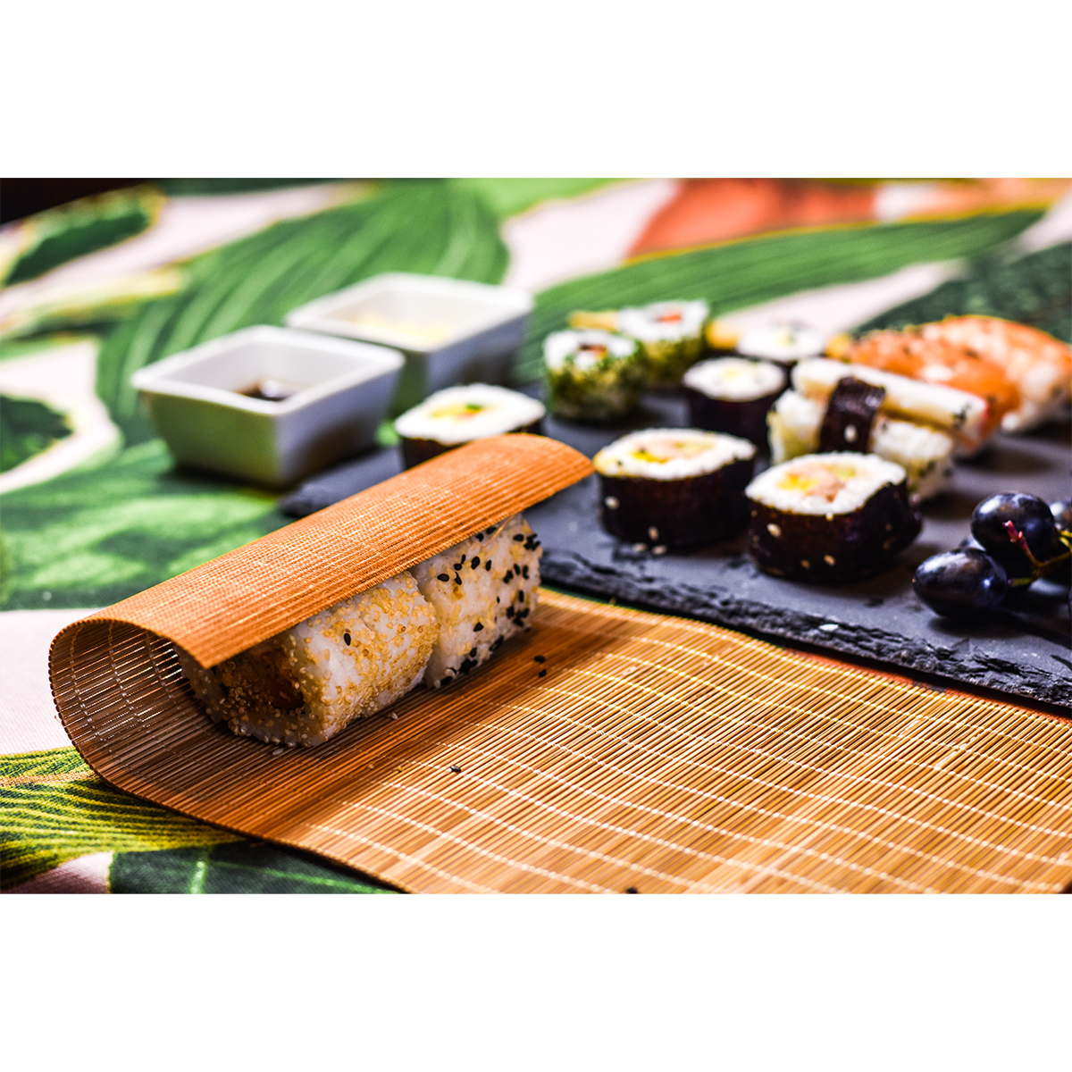 R17142.02 - Temaki sushi set, black 