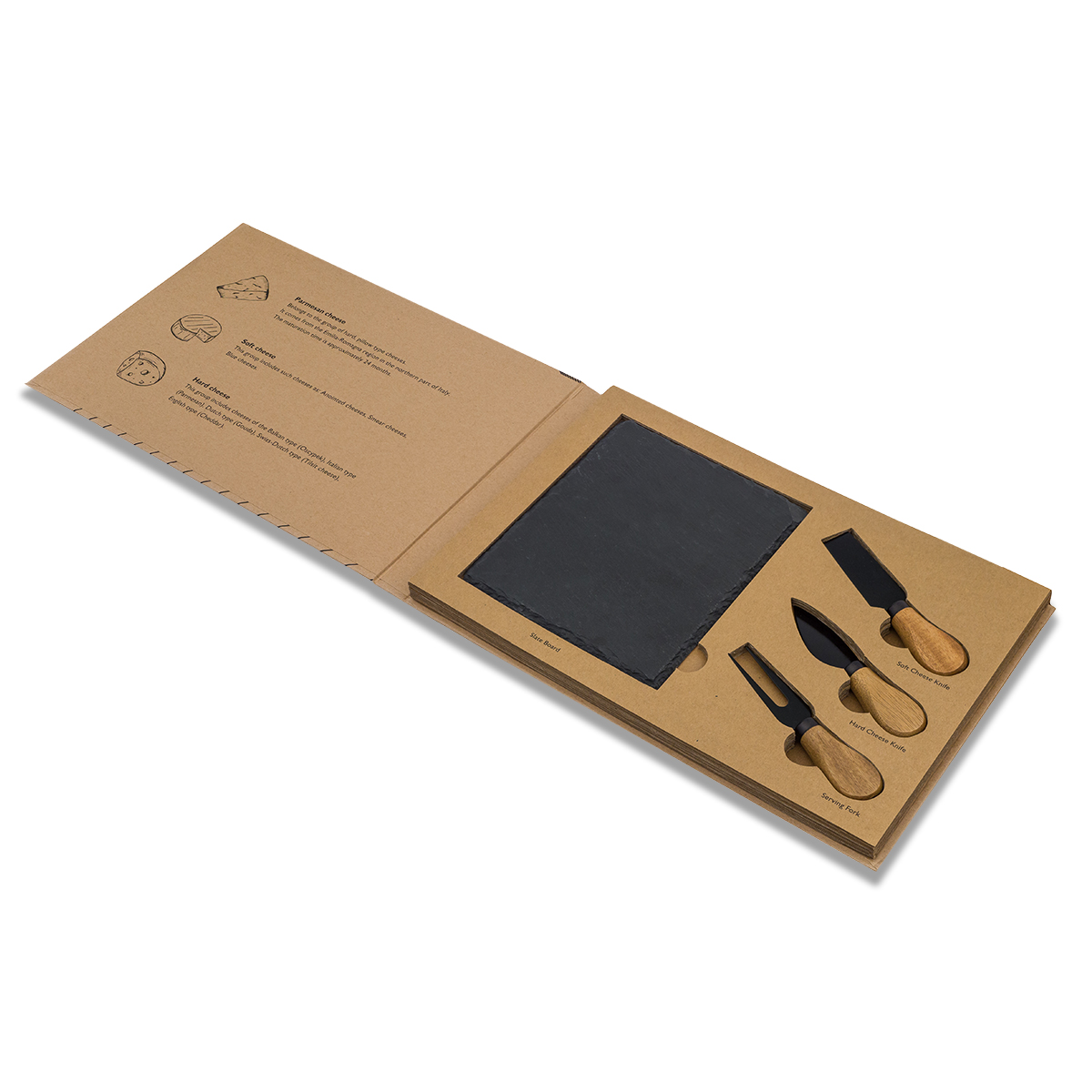 R17163.13 - Queso cheese set, beige 