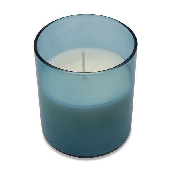 R17377.04 - Bloom scented candle in glass, blue