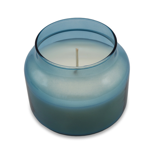 R17378.04 - Heaven scented candle in glass, blue