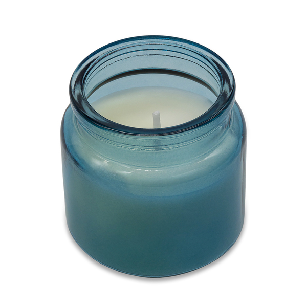 R17379.04 - Lemora scented candle in glass, blue