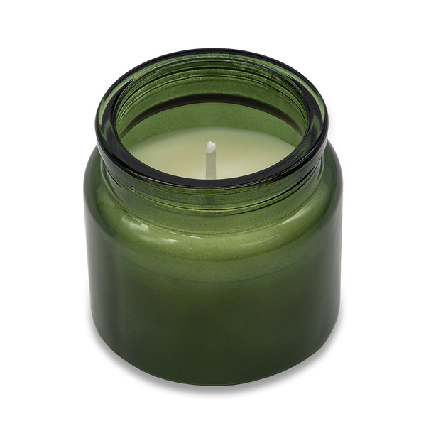 R17379.51 - Lemora scented candle in glass, dark green