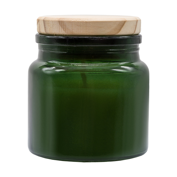 R17379.51 - Lemora scented candle in glass, dark green