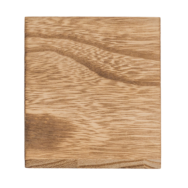 R17417.10 - Silia candle in a wooden box, brown 