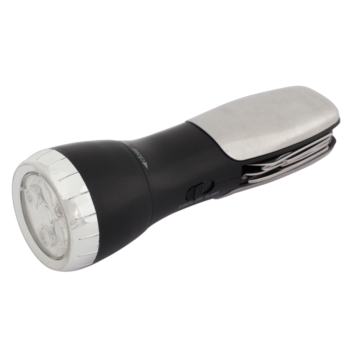 R17543.01 - Bold multitool with torch, silver 