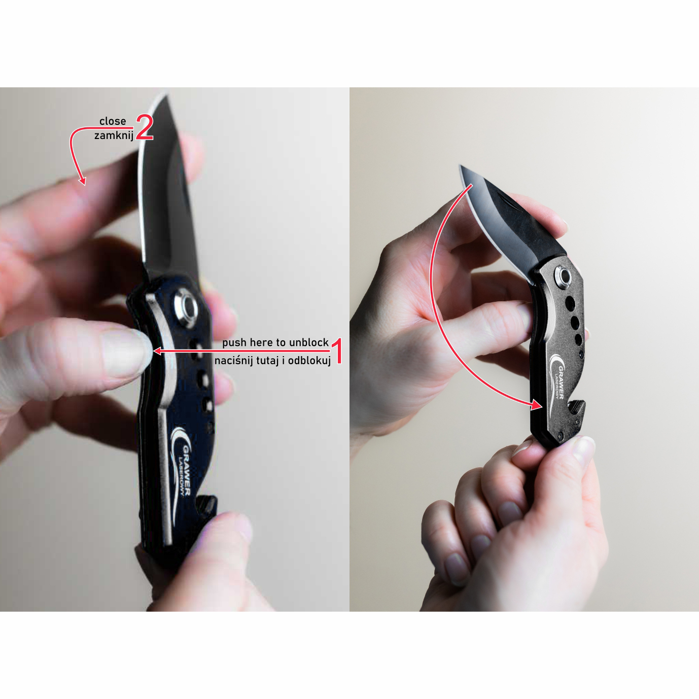 R17555.02 - Intact foldable knife, black 