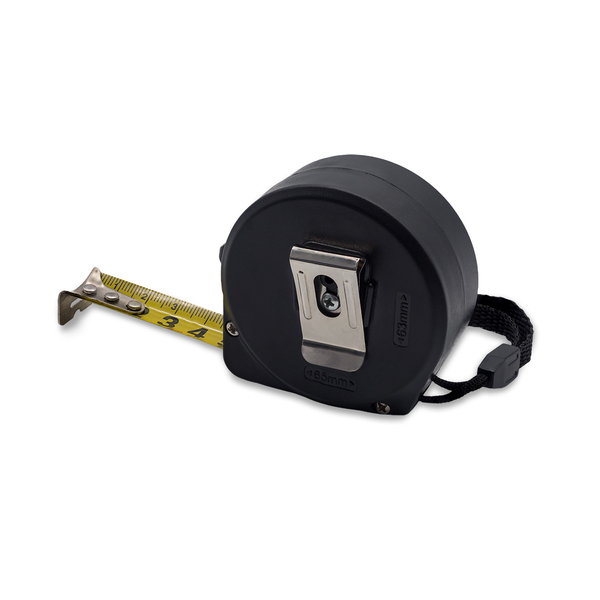 R17593.02 - Bemik 5 m tape measure, black 