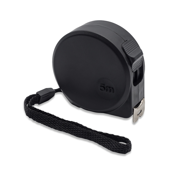 R17593.02 - Bemik 5 m tape measure, black 