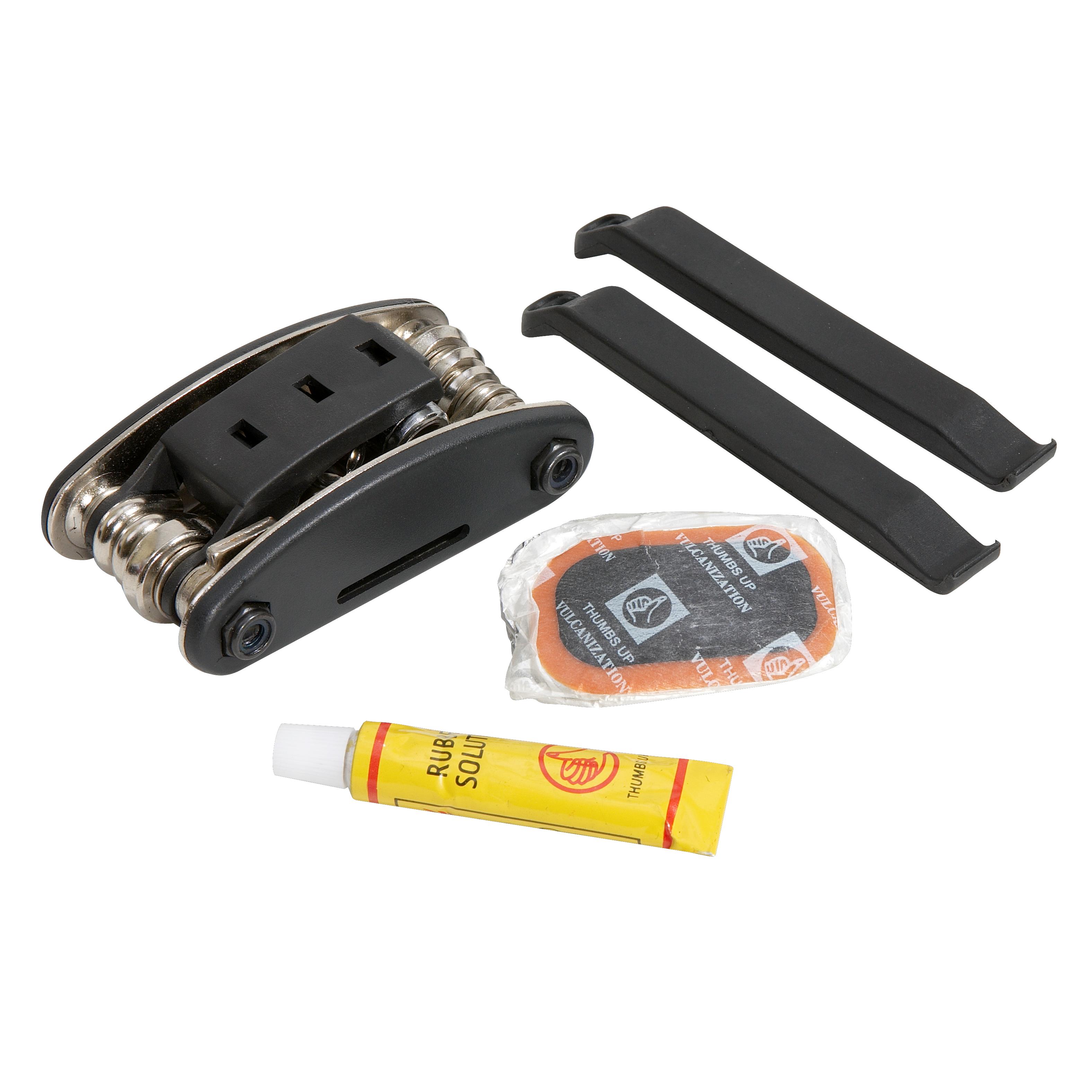 R17695 - Biker bike repair set, black 