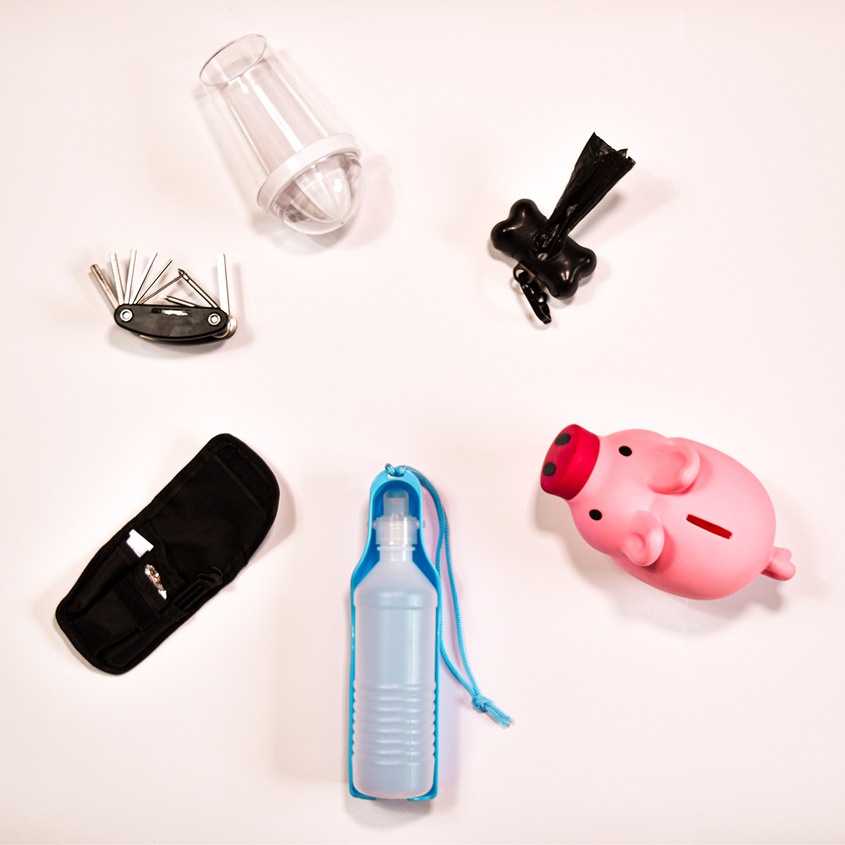 R17695 - Biker bike repair set, black 