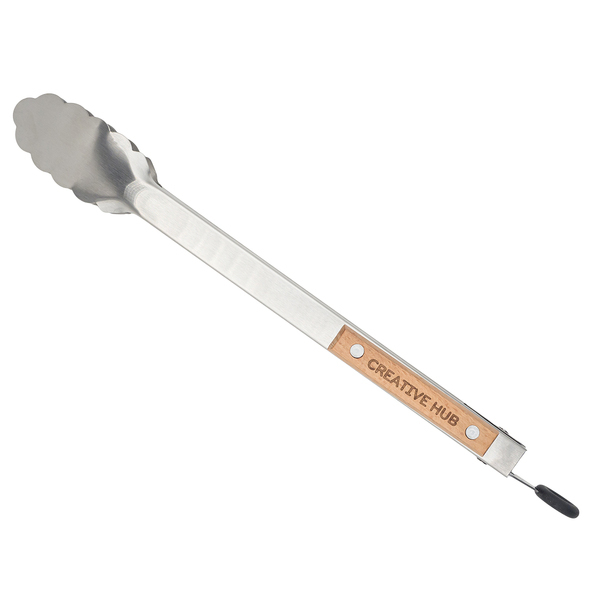 R17707.01 - BBQ Master grill tongs, silver 