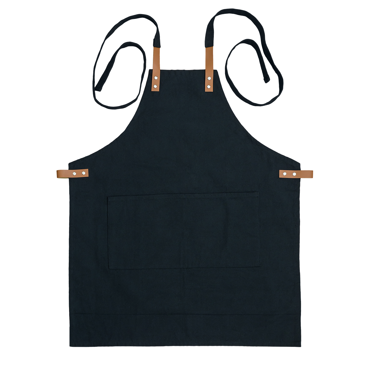 R17709.02 - Masteri Cotton apron, black 