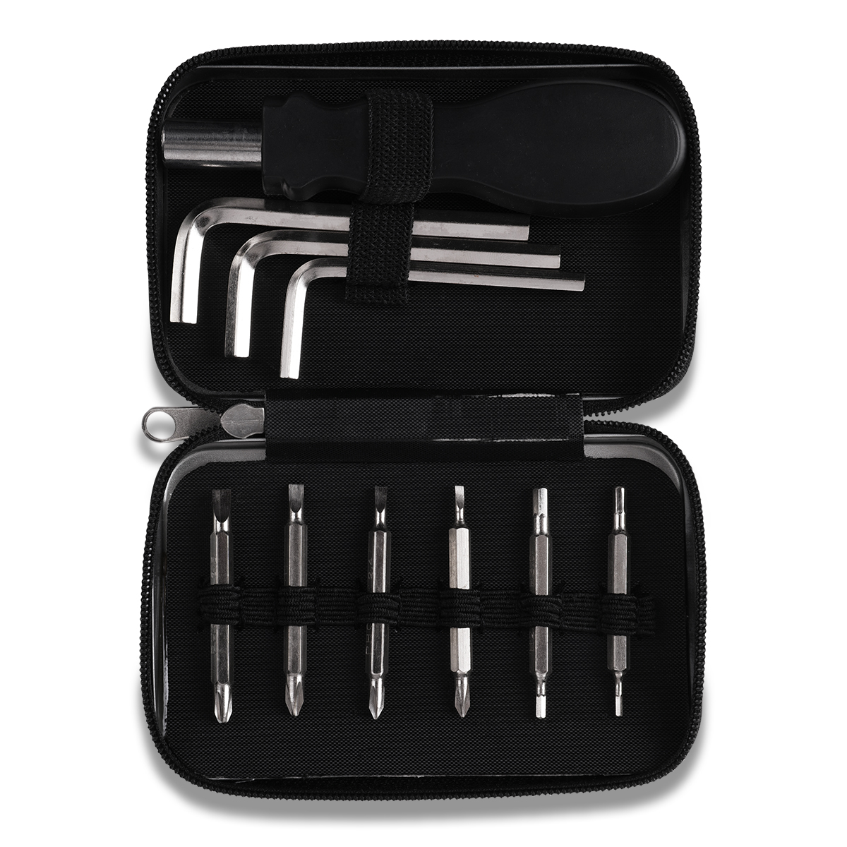 R17727.01 - Miniset toolbox, silver 