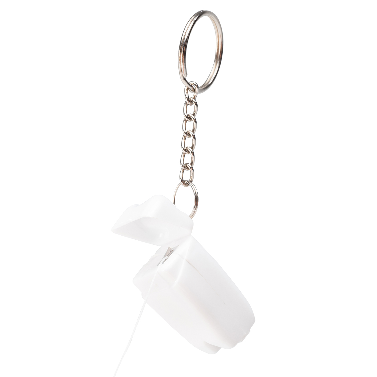 R17731.06 - Toothy keychain with dental floss, white 