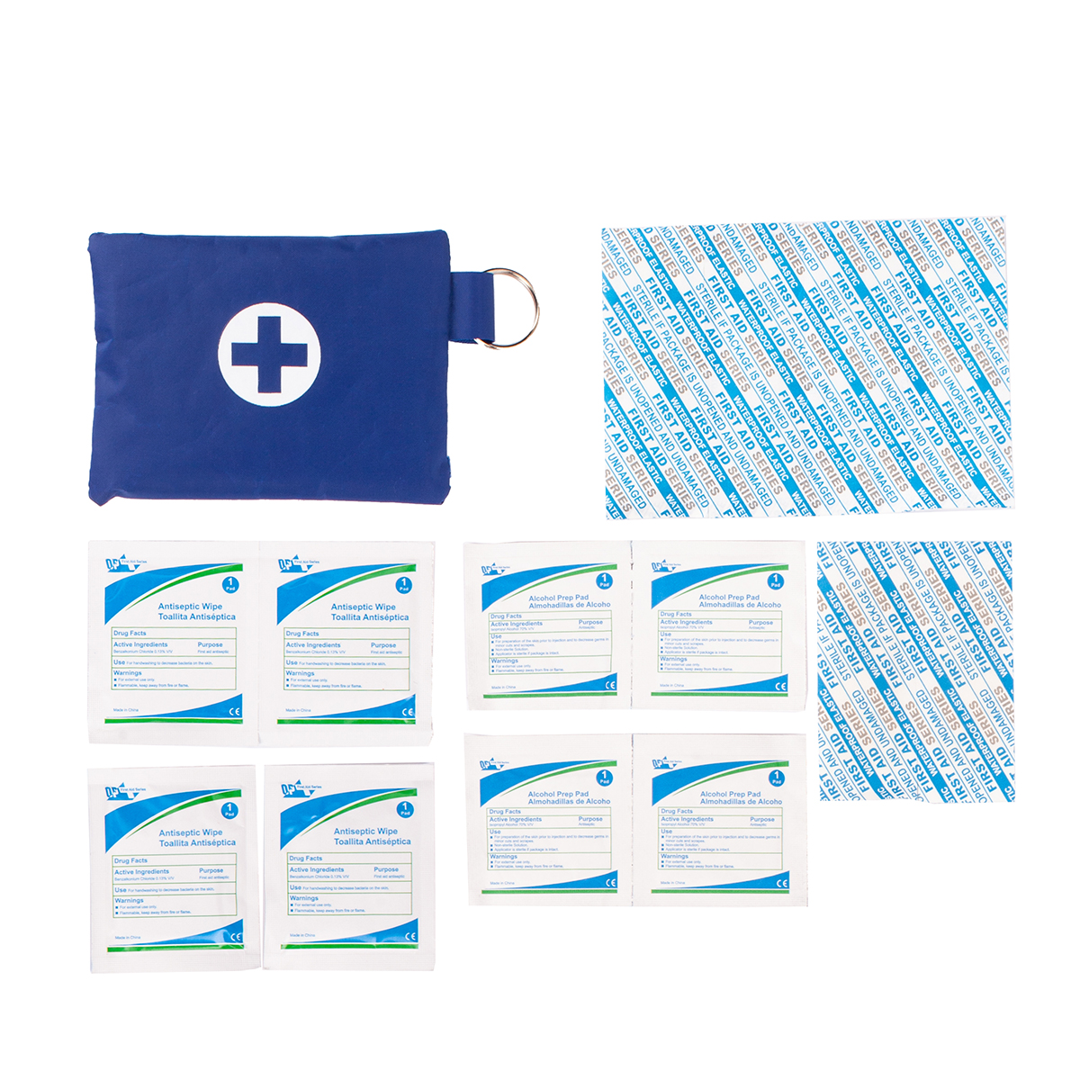 R17737.04 - Basic first aid kit, blue 