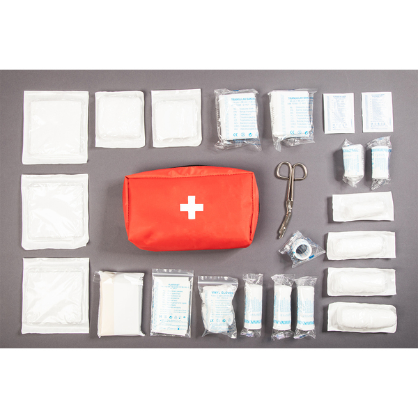 R17740.08 - Entire first aid kit, red 