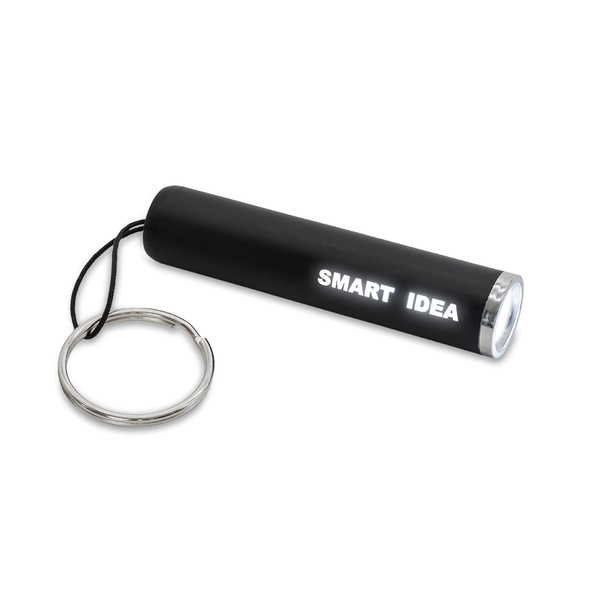 R17811.02 - LumiRing Keychain flashlight with illuminated logo, black 