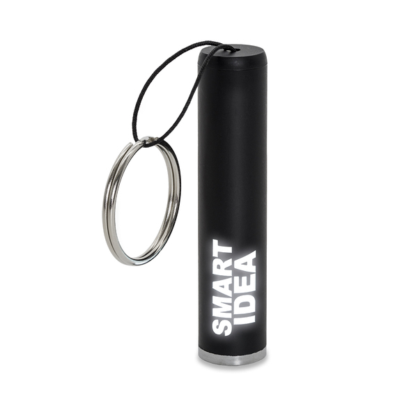 R17811.02 - LumiRing Keychain flashlight with illuminated logo, black 