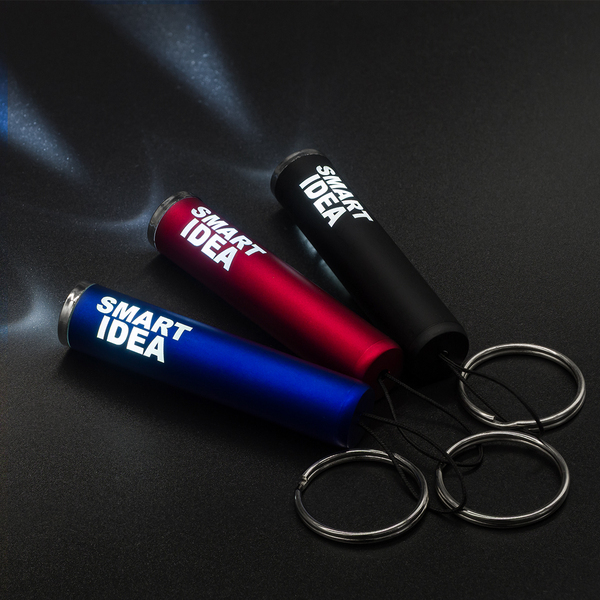 R17811.02 - LumiRing Keychain flashlight with illuminated logo, black 