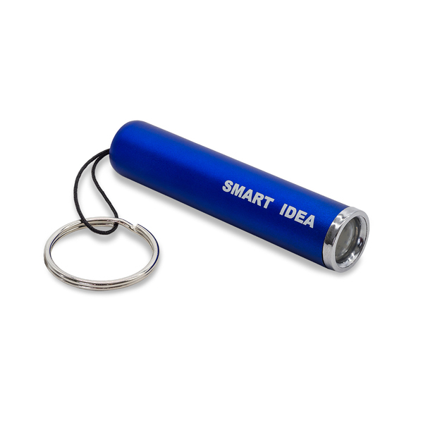 R17811.04 - LumiRing Keychain flashlight with illuminated logo, blue 