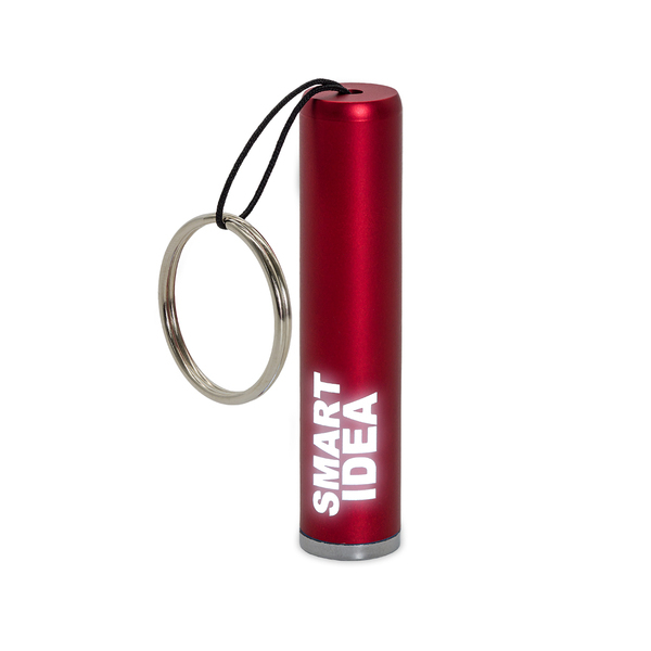 R17811.08 - LumiRing Keychain flashlight with illuminated logo, red 