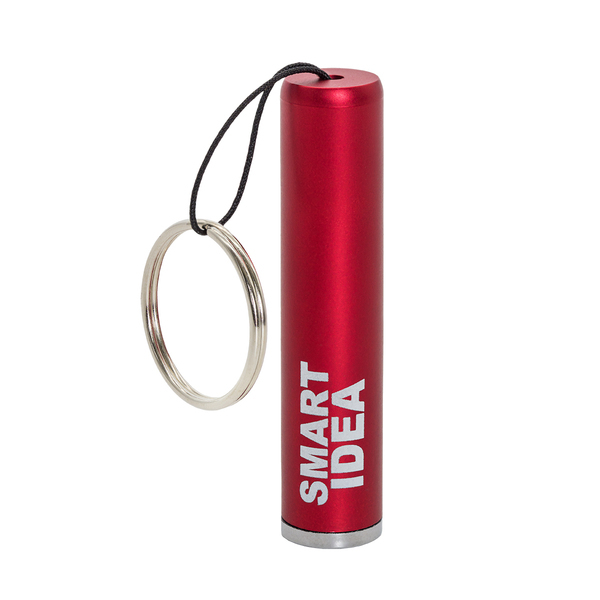 R17811.08 - LumiRing Keychain flashlight with illuminated logo, red 