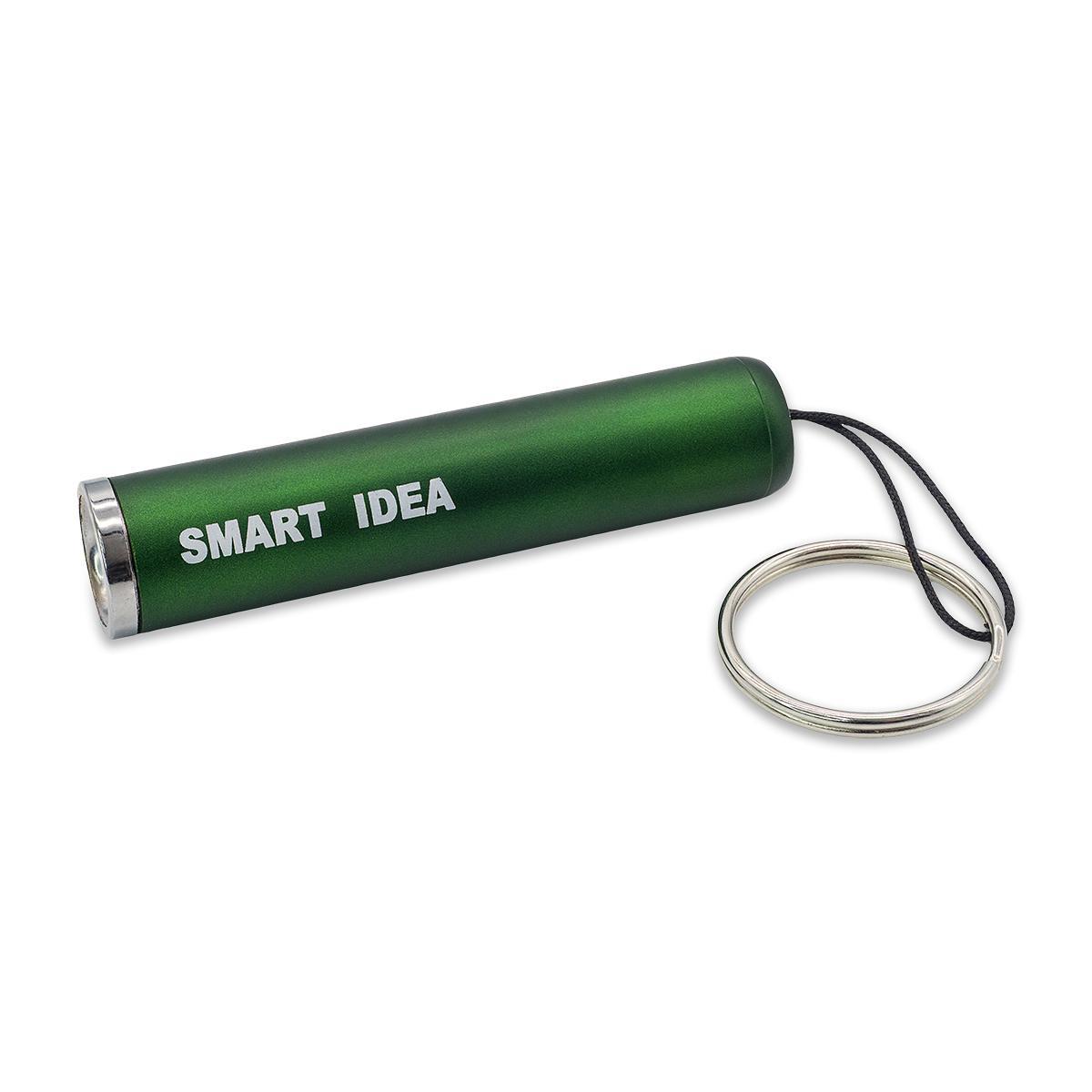 R17811.51 - LumiRing Keychain flashlight with illuminated logo, dark green