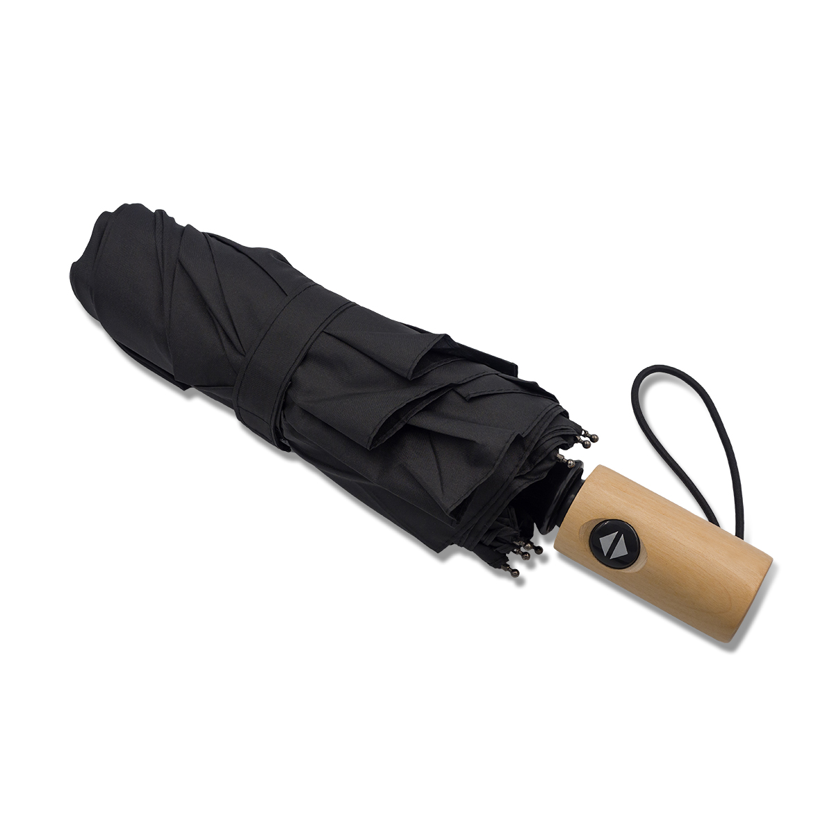 R17953.02 - Granton umbrella with wooden handle, black 