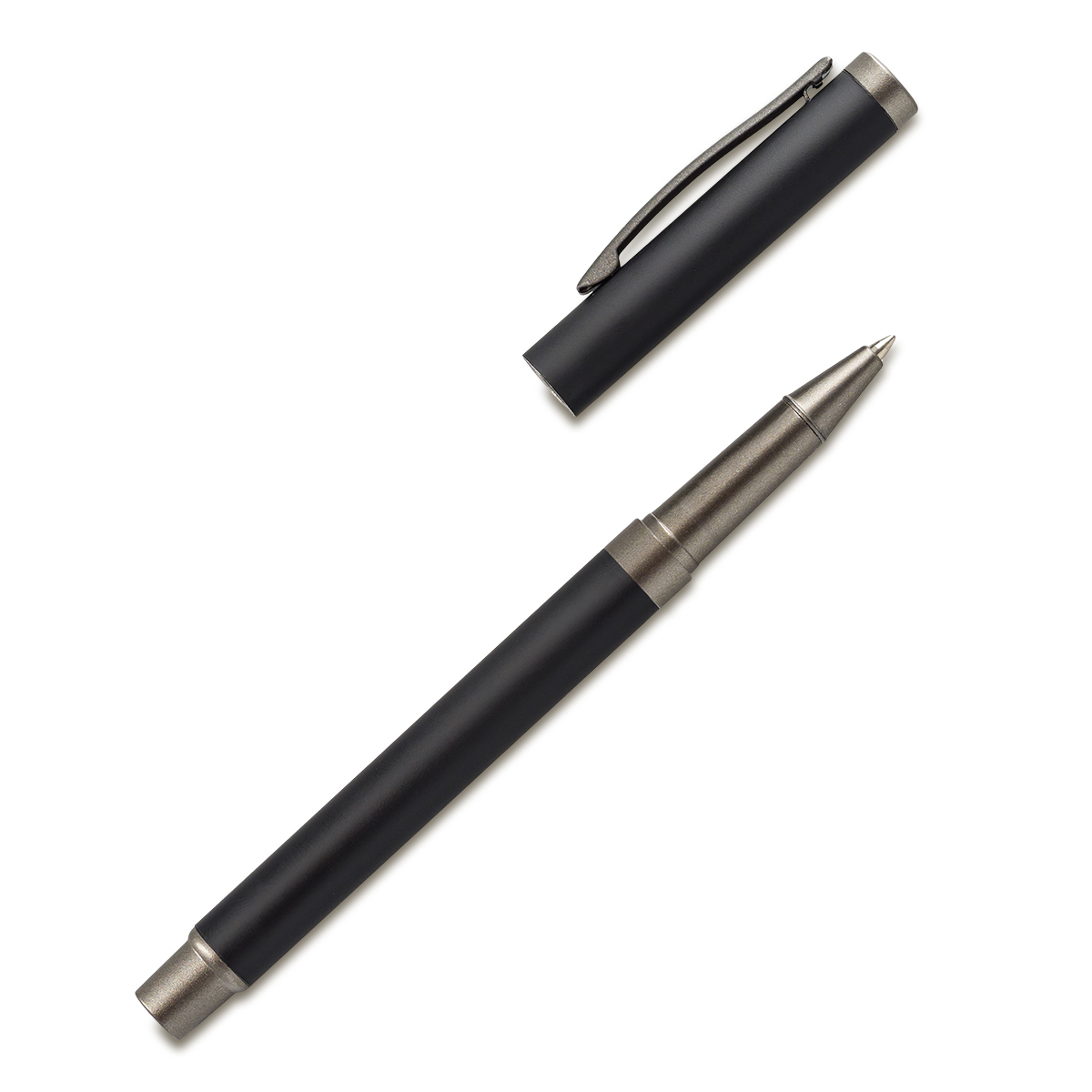 R20016.02 - Lille Aluminum pen with gel refill, black 