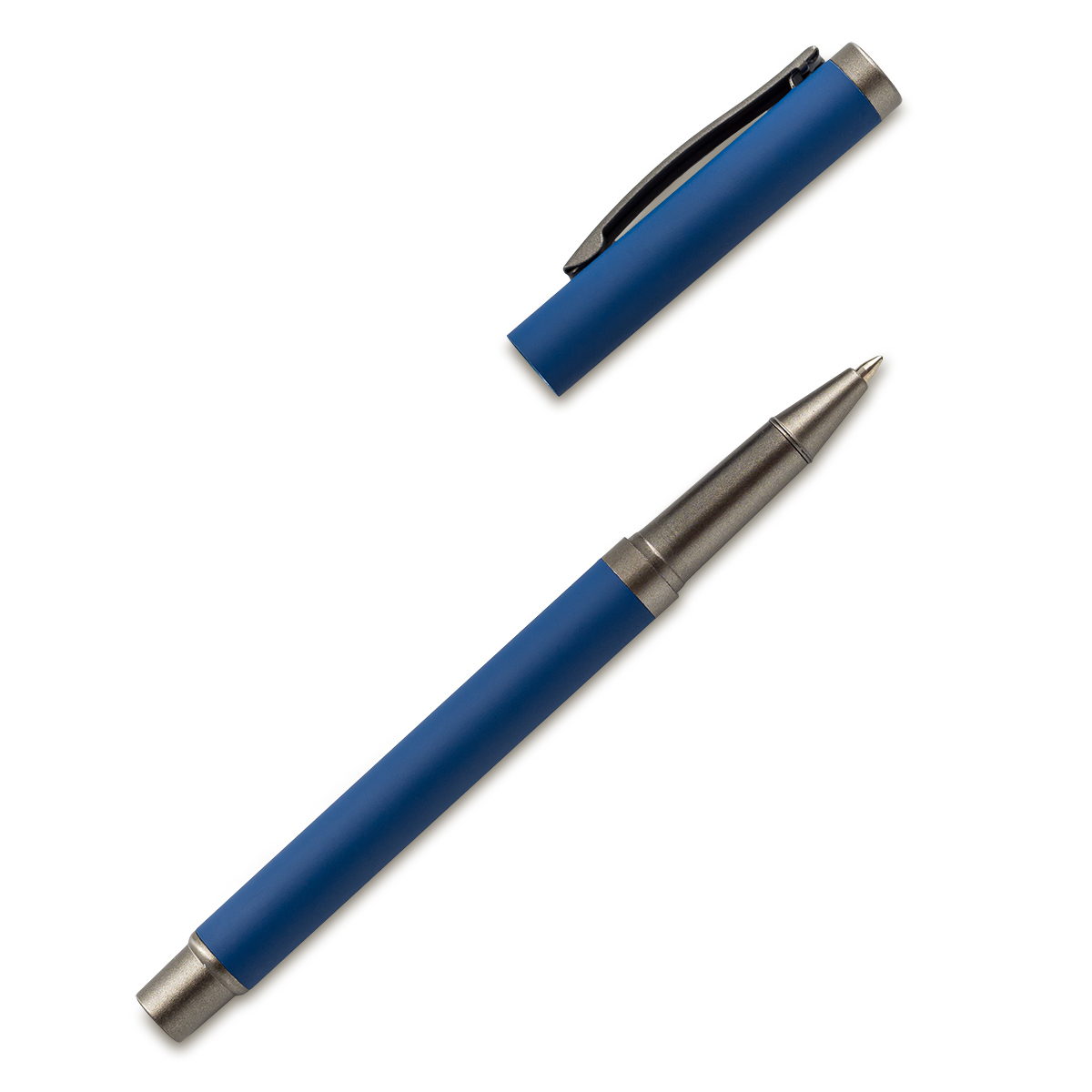 R20016.42 - Lille Aluminum pen with gel refill, dark blue 