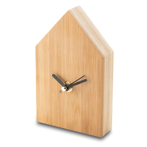 R22117.10 - La Casa Bamboo Clock, brown 