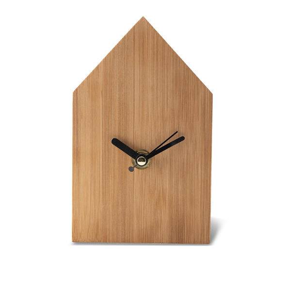 R22117.10 - La Casa Bamboo Clock, brown 