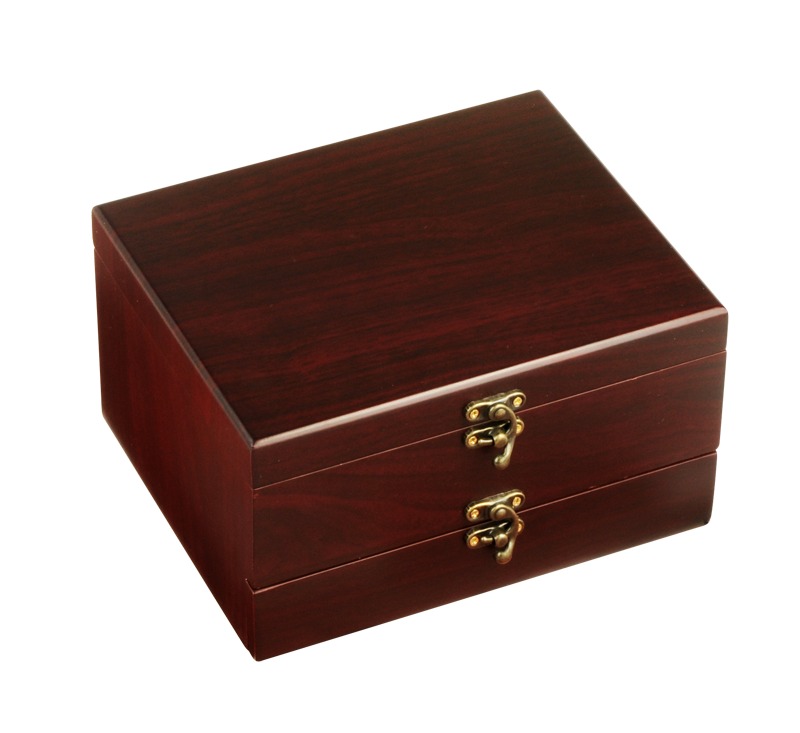 R22551.IIQ - Double decker wine set, brown 