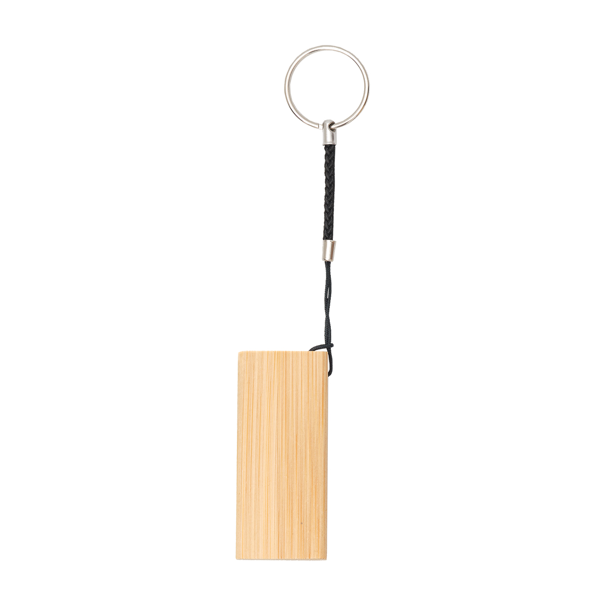 R22828.13 - Bamboo keyring with phone stand., beige 