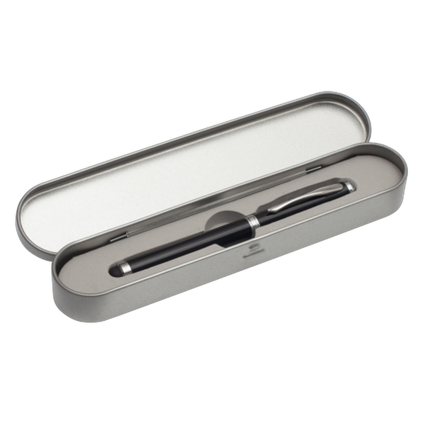 R35423.02 - Supreme ballpen with laser pointer - 4 in 1, black 