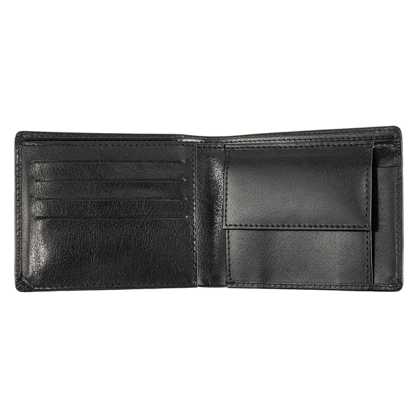 Duke leather wallet, black | Promotional Gifts