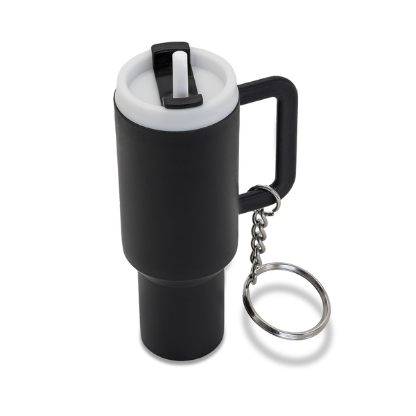R41497.02 - Minicup keyring, black 