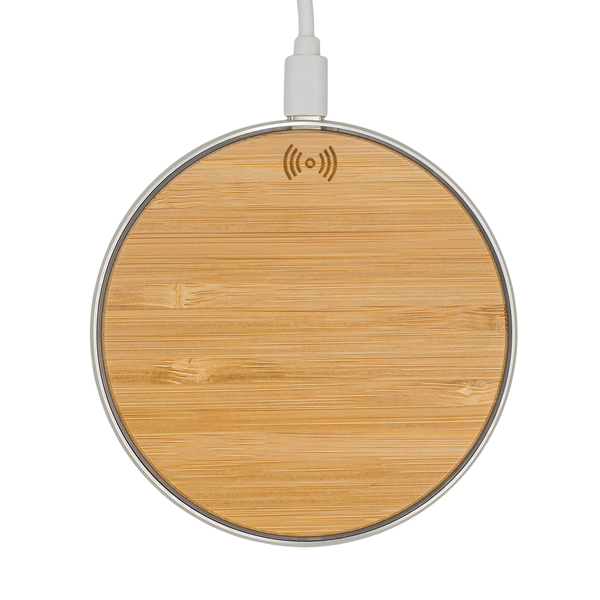 R50154.10 - Batam 15W wireless charger, brown