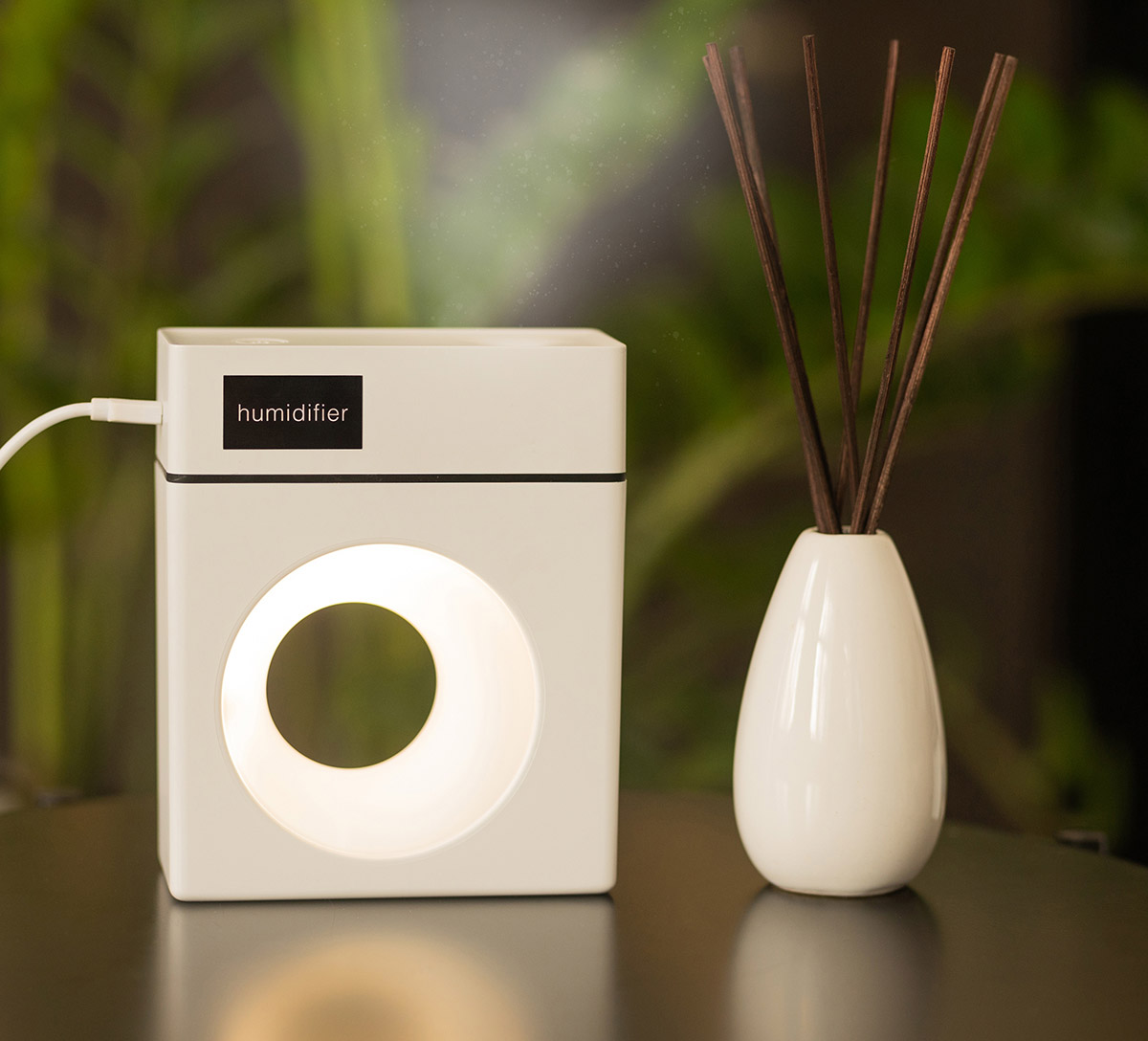 R50159.06 - Breath air humidifier with lamp, white 