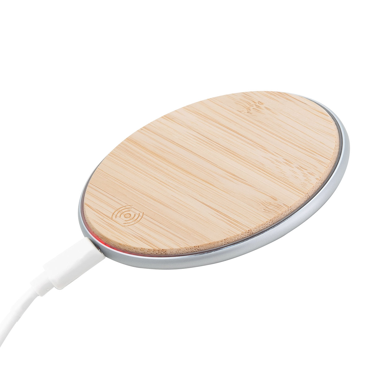 R50165.10 - Top Bamboo wireless charger, brown 
