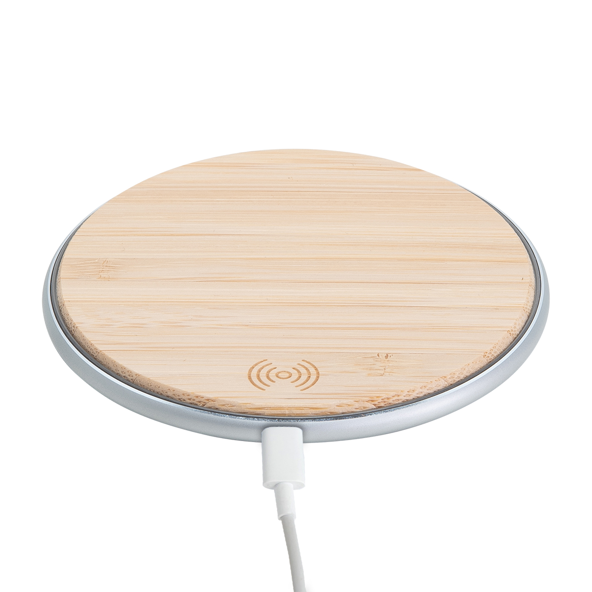 R50165.10 - Top Bamboo wireless charger, brown 