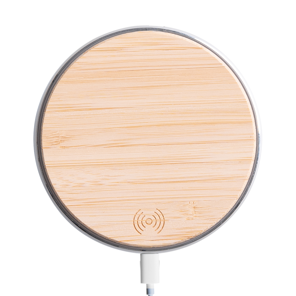 R50165.10 - Top Bamboo wireless charger, brown 