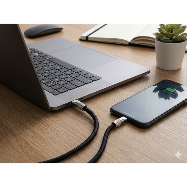 R50203.02 - Tavo 60W charging phone Lanyard, black
