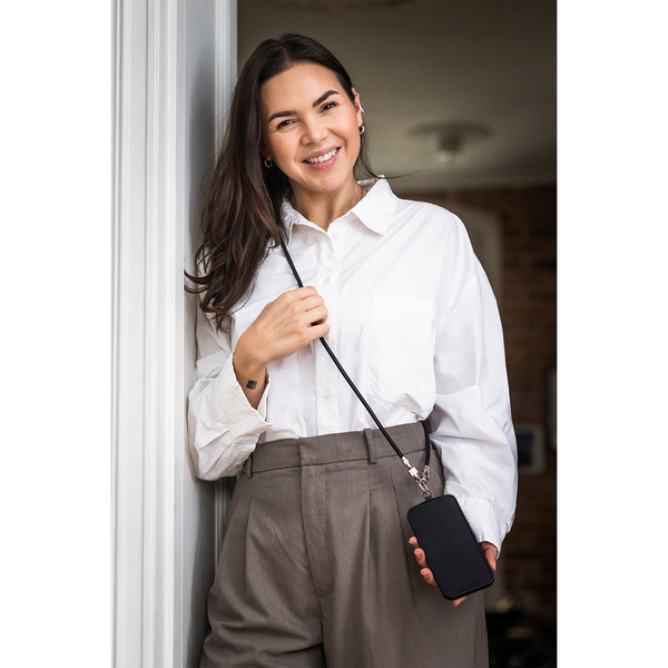 R50203.02 - Tavo 60W charging phone Lanyard, black 