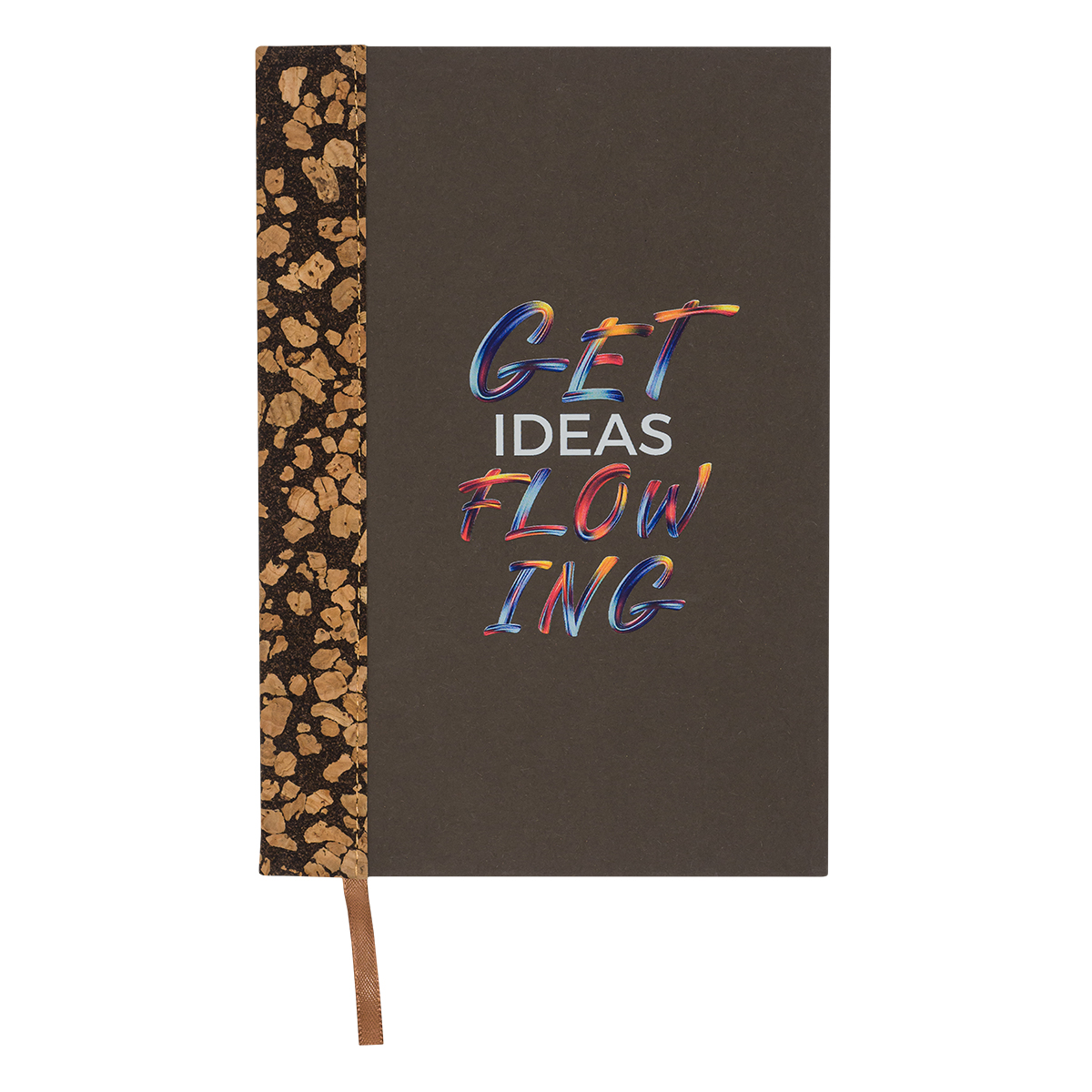 R64021.10 - Mokka A5 notebook, brown 