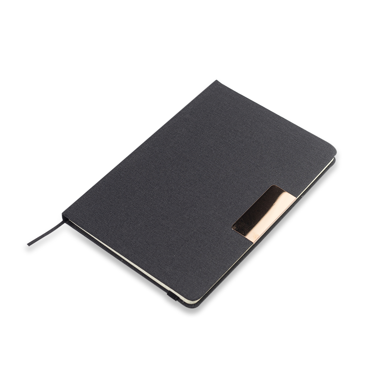 R64023.02 - Westminster A5 notebook, RPET, black 