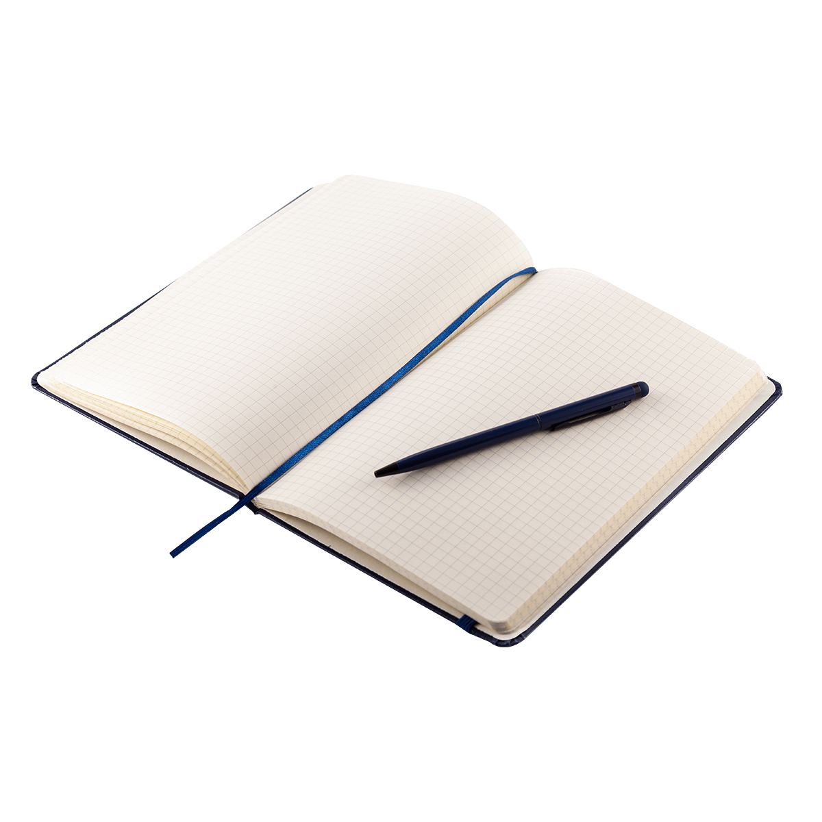 R64214.42 - Abrantes notepad & pen set, dark blue 