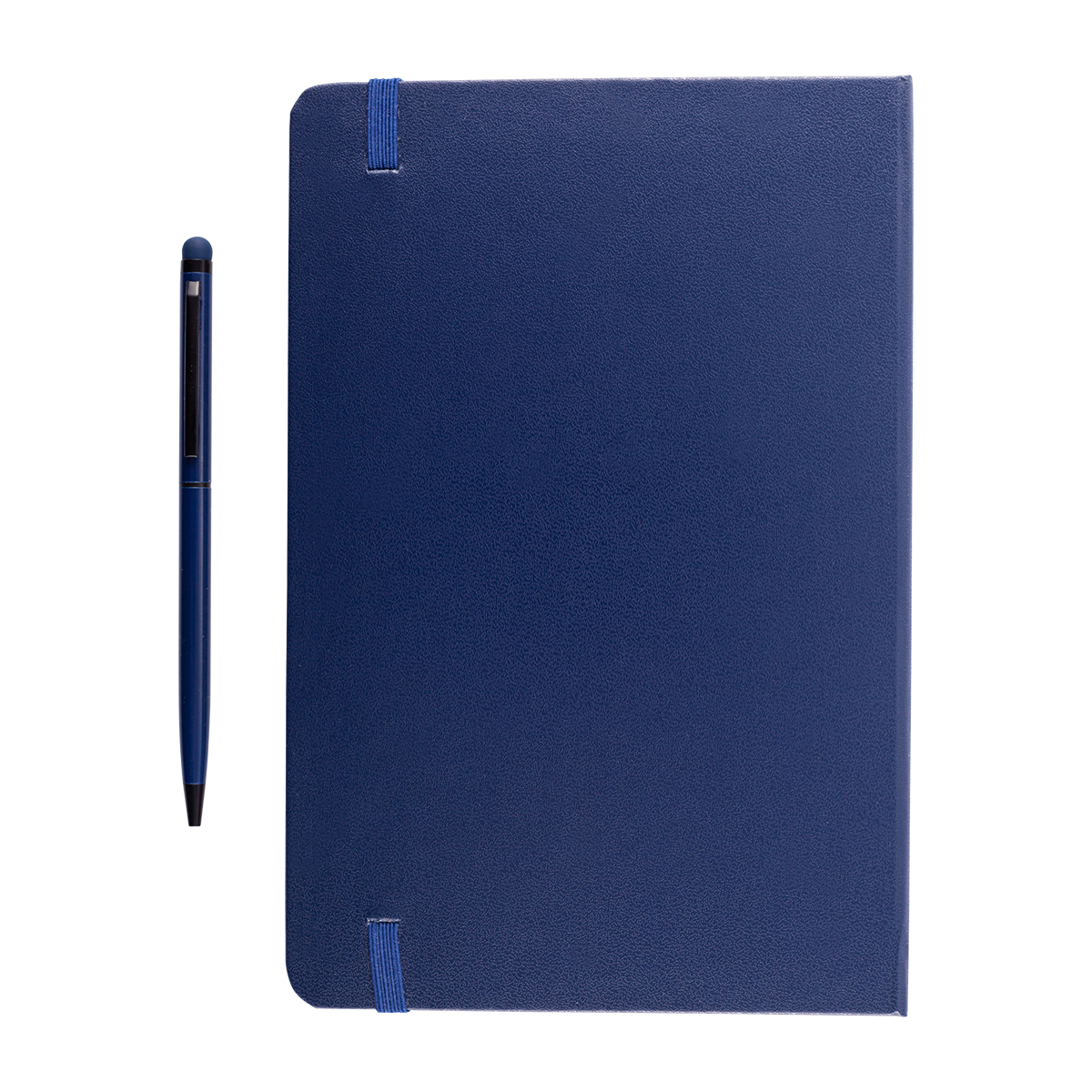R64214.42 - Abrantes notepad & pen set, dark blue 